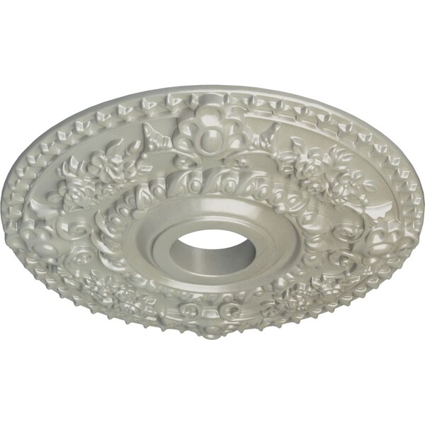 Rose Ceiling Medallion (Fits Canopies Up To 7 1/4), 18OD X 3 1/2ID X 1 1/2P